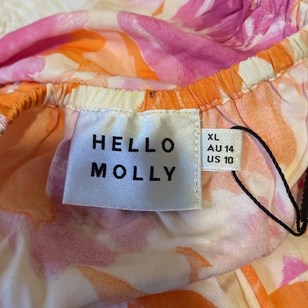 NWT Hello Molly Seaside Lifestyle Mini Dress Multi - Picture 5 of 5